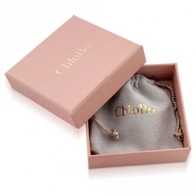 CHLOBO Diamond Cut Chain With Heart Mandala Necklace
