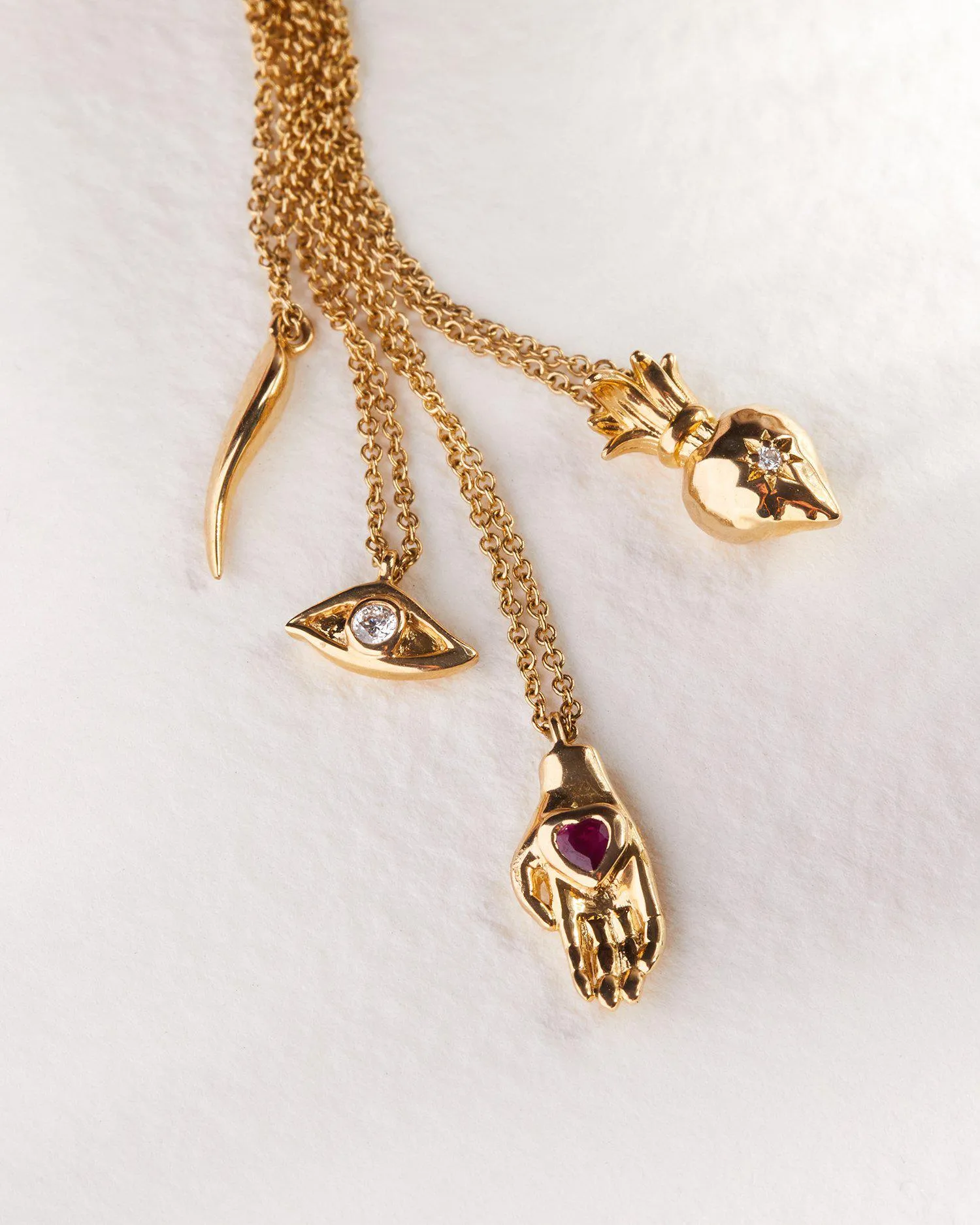 Diamond Eye Pendant