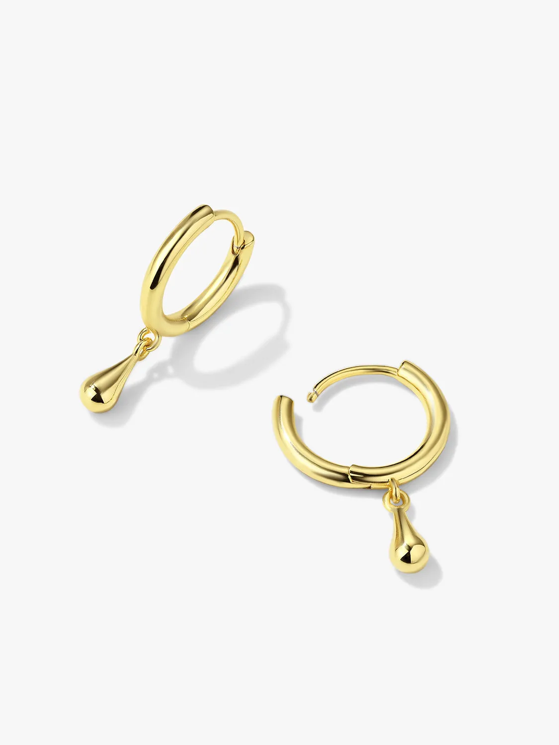 Gold Teardrop Drops