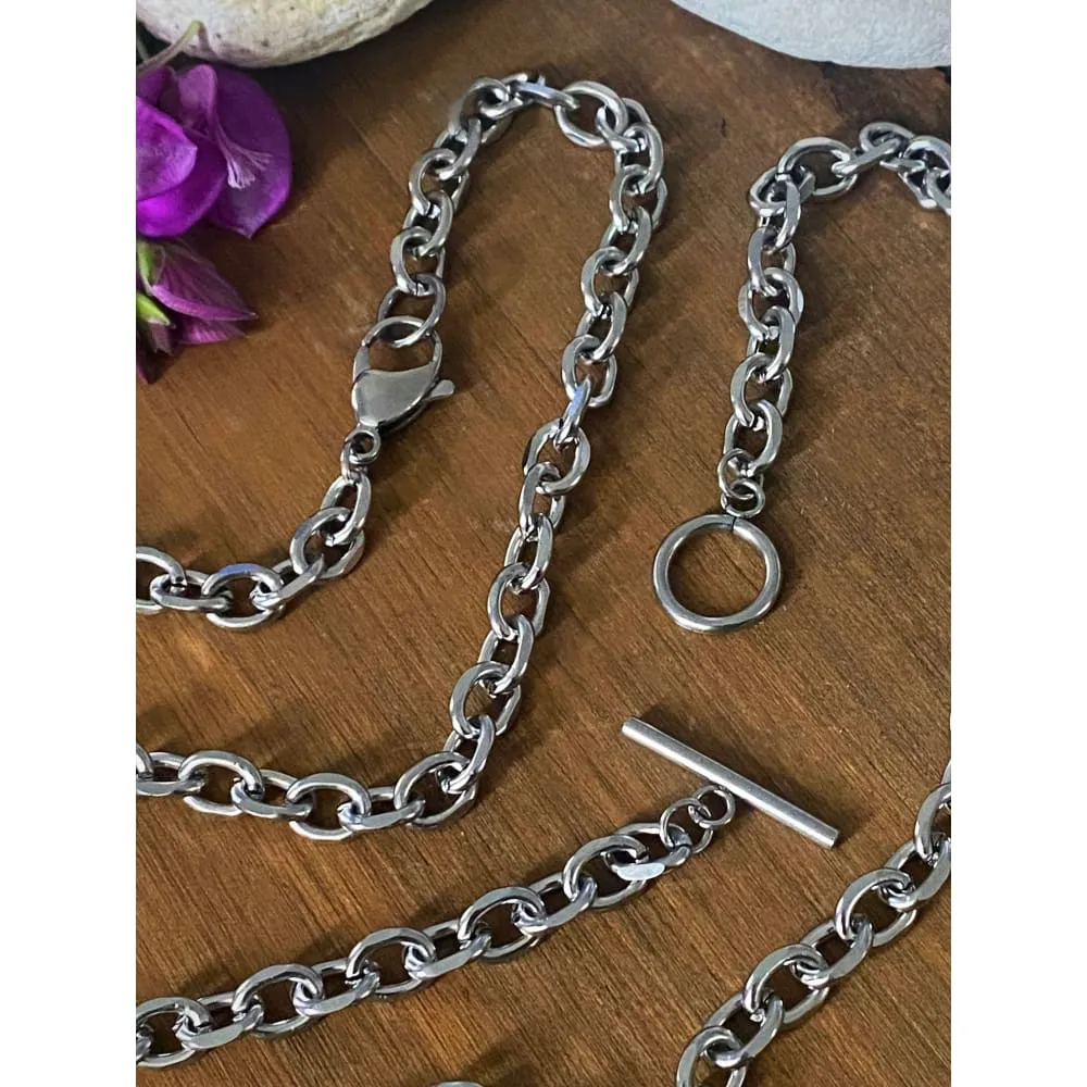LOURDE SILVER CHOKER