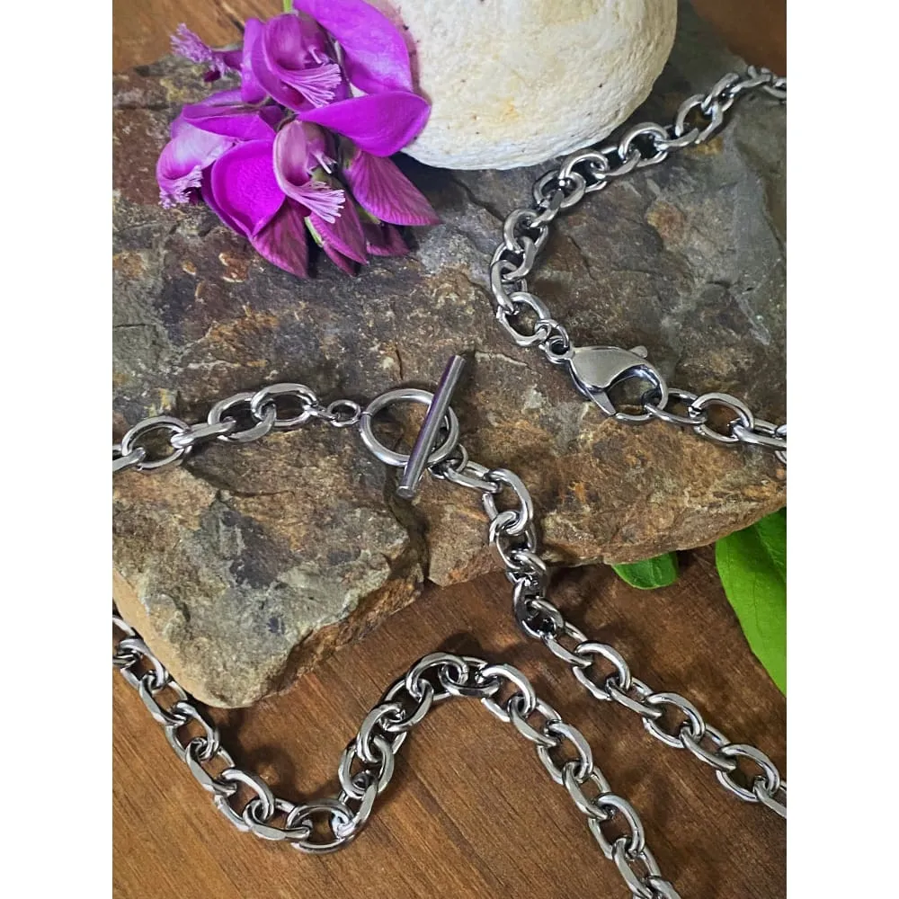 LOURDE SILVER CHOKER