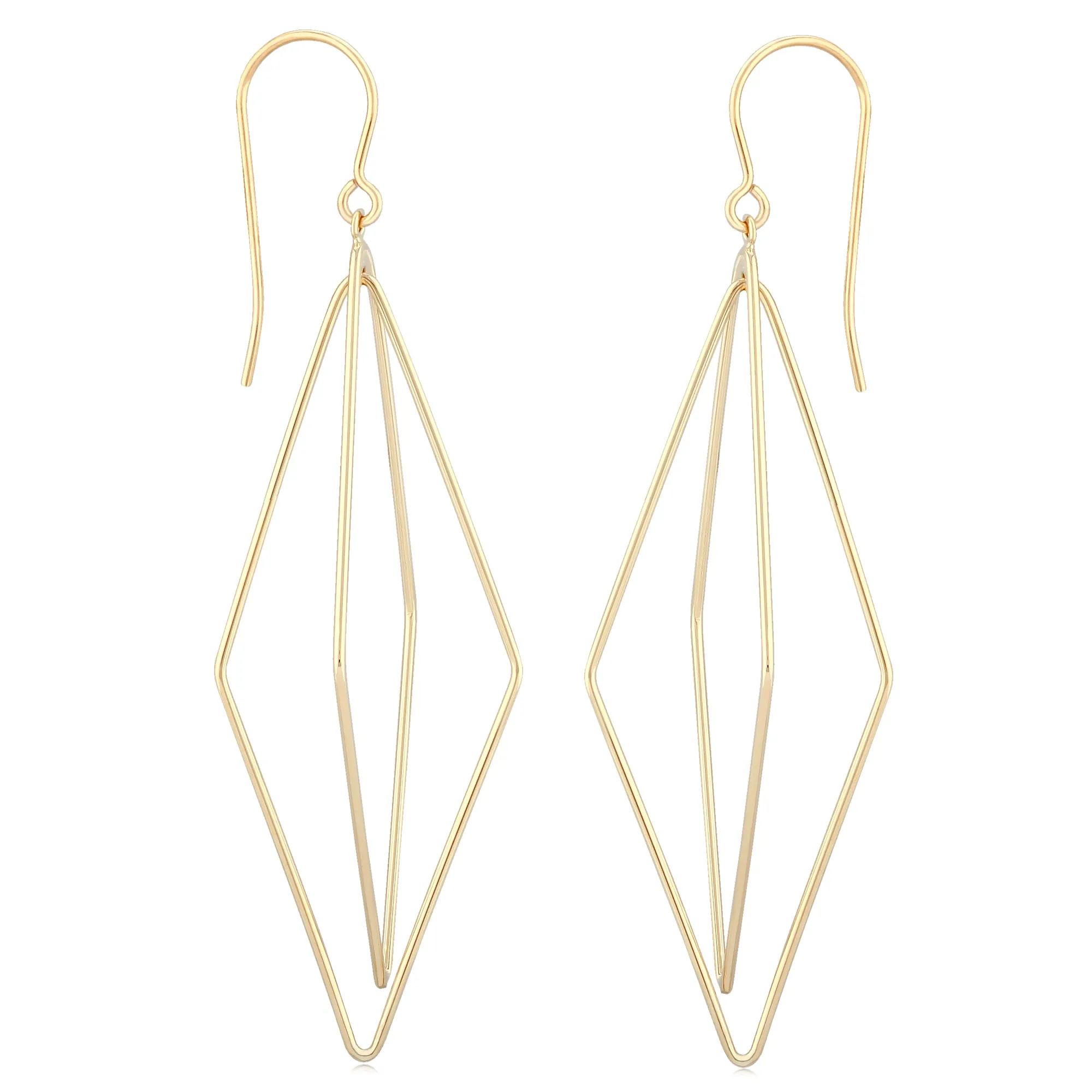 Swinging Lantern Drop Earrings
